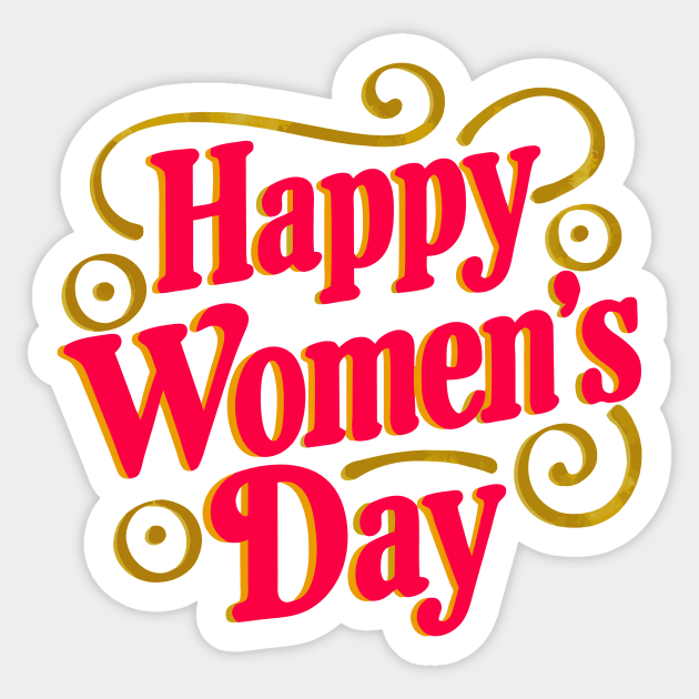 Happy Women's Day Sticker by Teeport